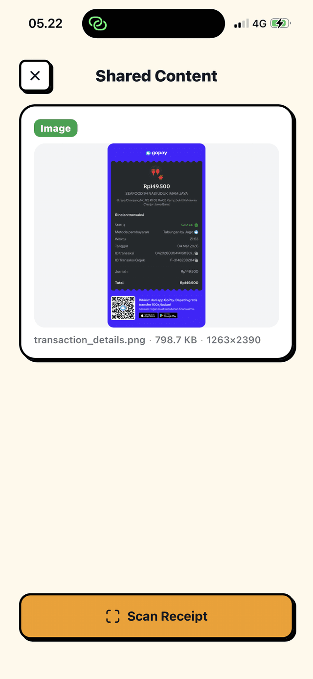 Share to Nouveau screen
